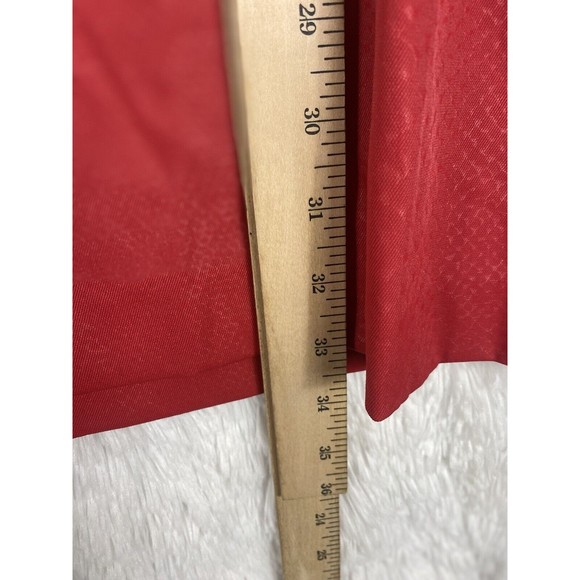 BCBG Paris Womens Red Strapless Dress Size 6 Snake Print - Picture 9 of 9